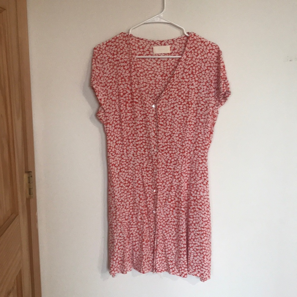 Mini floral dress